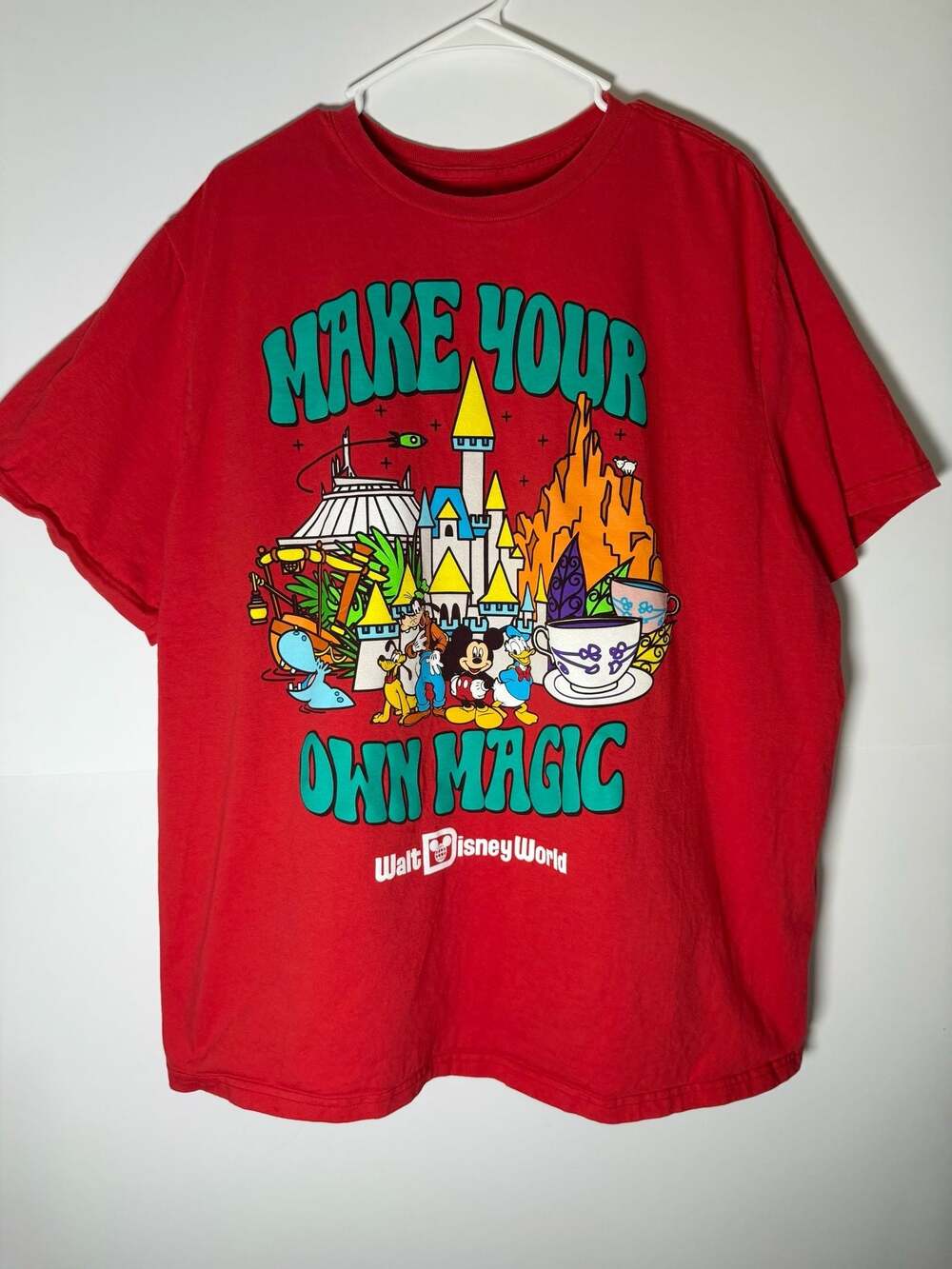 Disney Magic Kingdom WDW Make Your Own Magic T-Shirt Size 3XL